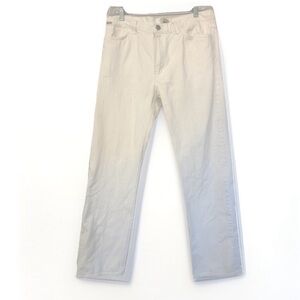 Marc Jacobs x Wrangler 100% Cotton White Straight Leg Designer Jeans Men’s 36x34